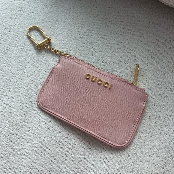 NIB Pink Gucci Key Pouch - Picture 5 of 6